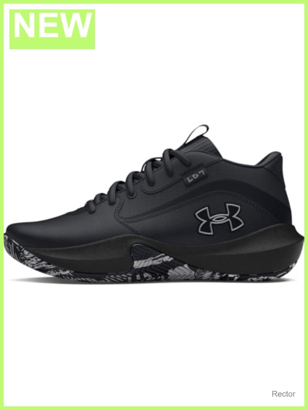 Kids Grade School Lockdown 7 Athletic Basketball Sneakers Lace-Up
